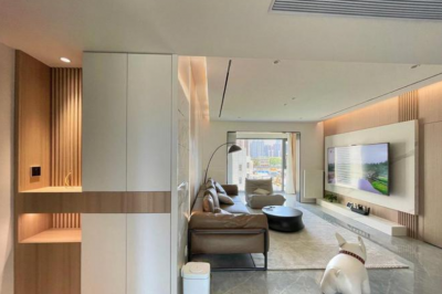 120㎡设计装修成时尚大方的家居风格，谁见谁爱