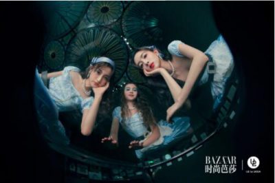 《时尚芭莎》首次艺术跨界百年传奇形象爱丽丝 发布2022芭莎国际美妆大奖夏季榜单