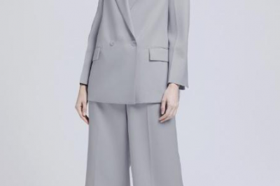 宝姿西装穿搭打造出时尚前沿的姿态