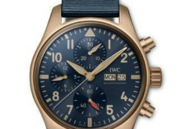 IWC万国表推出全新青铜版41毫米飞行员计时腕表