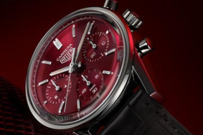 TAGHeuer泰格豪雅推出卡莱拉红色表盘限量版腕表
