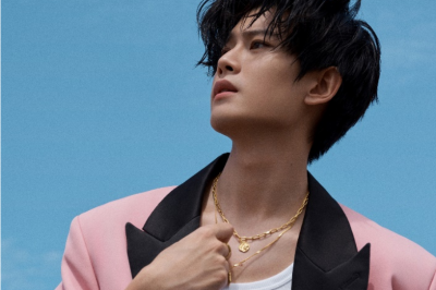 任嘉伦搭配多款周大生珠宝登上《时尚芭莎》7月刊封面