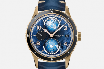 Montblanc推出限量版「1858Geosphere0OxygenLimitedEdition」世界时腕表
