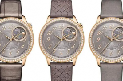 江诗丹顿推出全新5N18K粉红金月相款式腕表